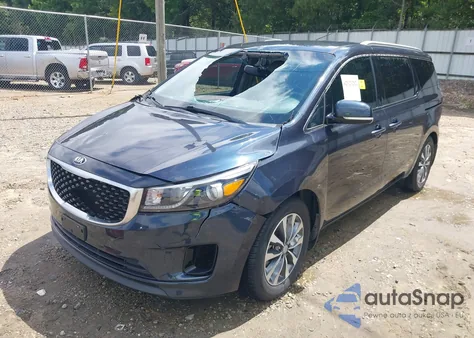 2016 Kia Sedona Sx from USA, damaged, VIN KNDMC5C12G6154565